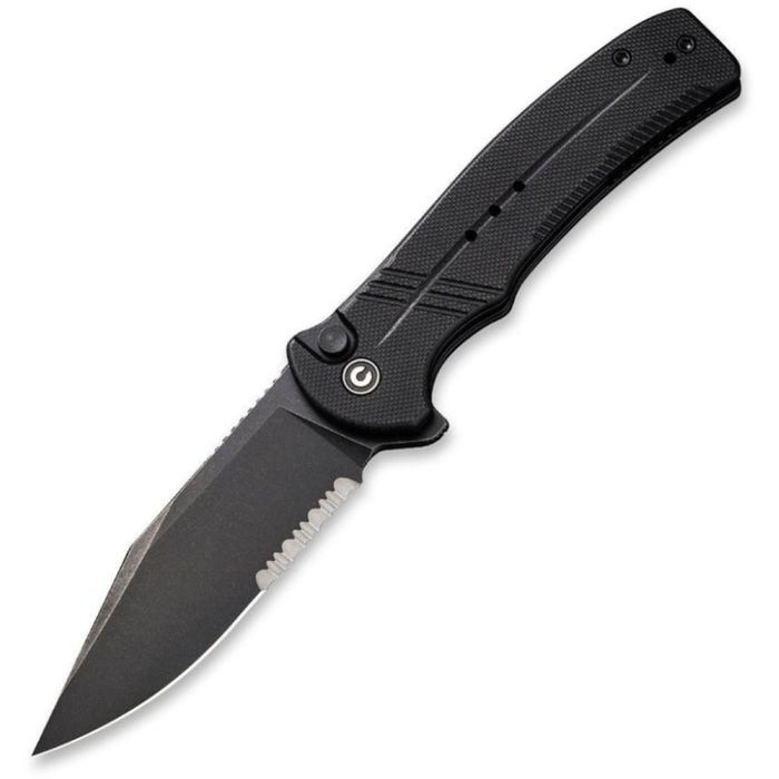 Нож Civivi Cogent Serrated, Black G10, Darkwash (C20038E-1) изображение 2