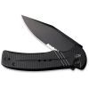 Нож Civivi Cogent Serrated, Black G10, Darkwash (C20038E-1) изображение 5