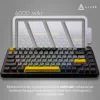 Клавиатура Ajazz AK820 MAX Magnetic switches Black RGB USB/Wireless/Bluetooth UA Black (AK820MAX-M-BGY) изображение 11