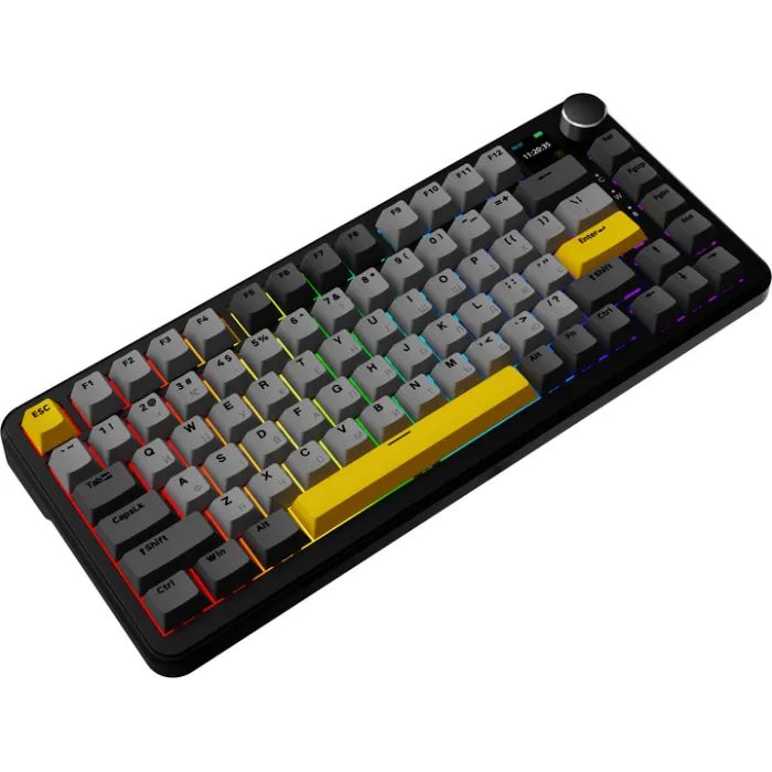 Клавиатура Ajazz AK820 MAX Magnetic switches Purple RGB USB/Wireless/Bluetooth UA Purple (AK820MAX-M-PWB) изображение 4