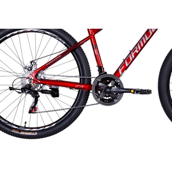Велосипед Formula 27.5" MOTION DD рама-18" AL 2025 червоно-сріблястий (OPS-FR-27.5-254) изображение 3