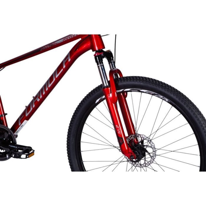 Велосипед Formula 27.5" MOTION DD рама-18" AL 2025 червоно-сріблястий (OPS-FR-27.5-254) изображение 4