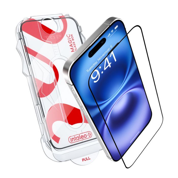 Стекло защитное Intaleo MagicBox Apple iPhone 16 PLUS (4820266742928) изображение 2