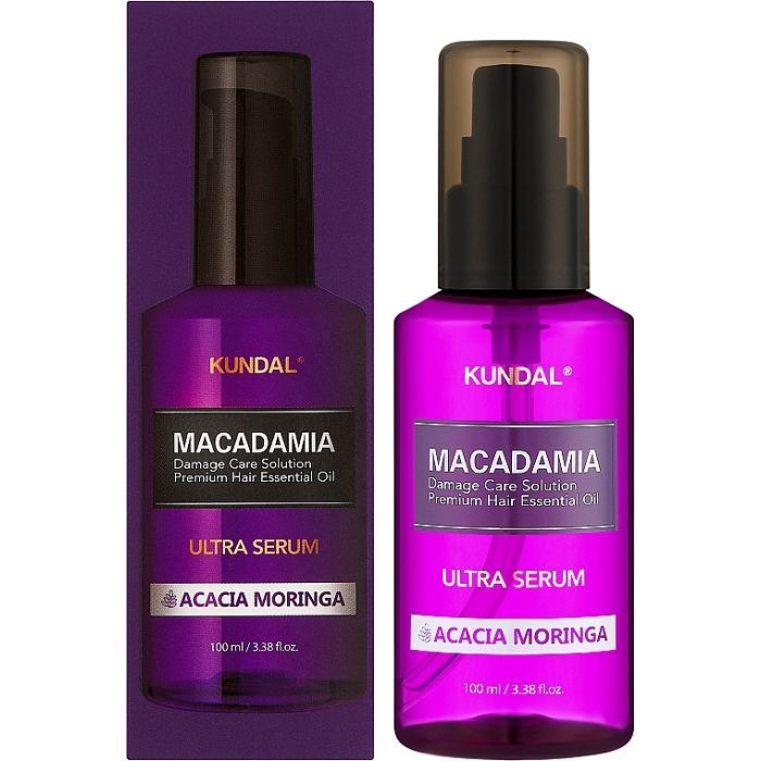 Сироватка для волосся Kundal Macadamia Ultra Serum Acacia Moringa 100 мл (8809568741125) зображення 2