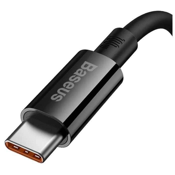 Дата кабель USB 2.0 AM to USB-C 2.0m Superior Fast Charging 100W cluster black Baseus (P10320102114-02) зображення 3