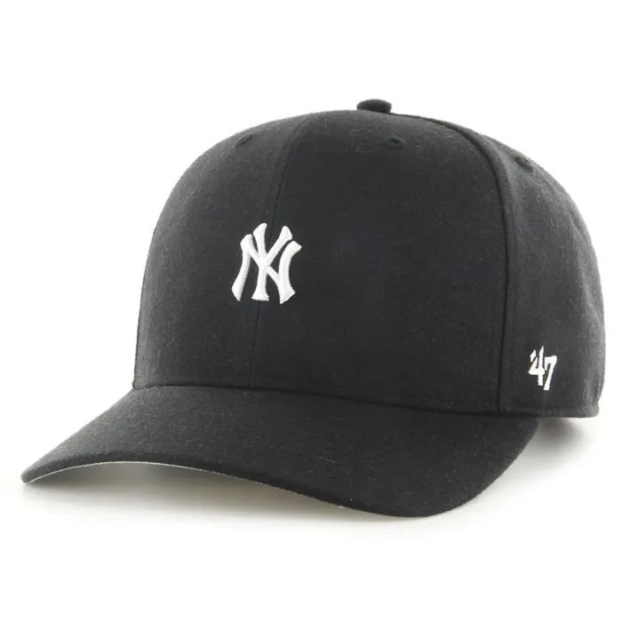 Кепка 47 Brand Mvp DP Yankees Base Runner B-BRMDP17WBP-BK чорний, сірий (196002671550)
