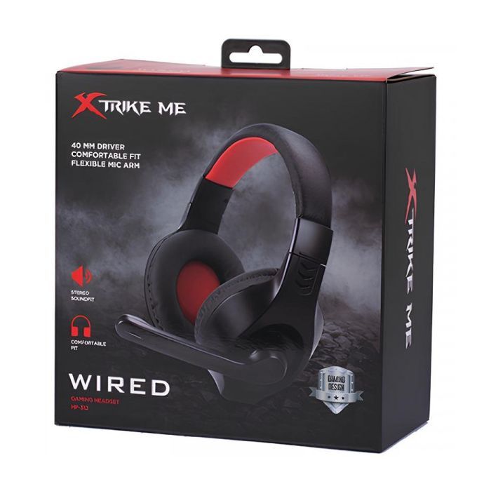 Наушники Xtrike ME HP-312 XBOX/PS/PC Black/Rad (HP-312) изображение 7
