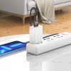 Переходник UA17 USB M to USB-C F USB2.0 Black HOCO (6931474762009) изображение 5