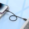 Дата кабель USB-C to Lightning 0.25m Hyper PD X96 black HOCO (6942007609364) изображение 5