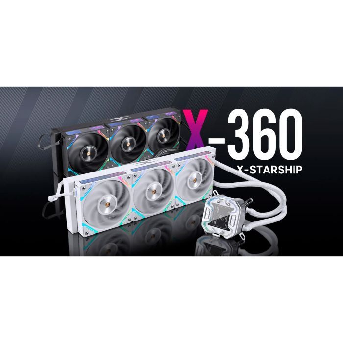 Система жидкостного охлаждения 1stPlayer X-360-BK изображение 2