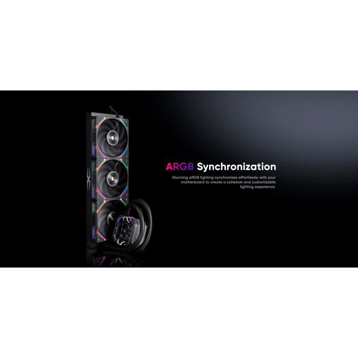 Система жидкостного охлаждения 1stPlayer X-360-BK изображение 6