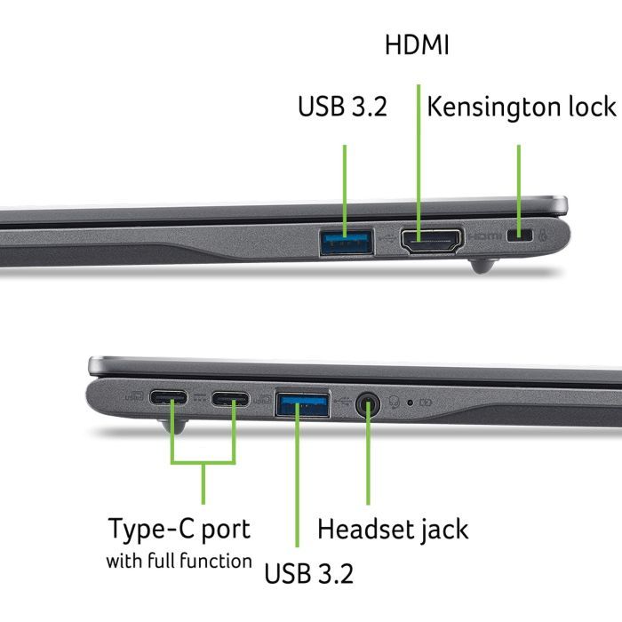 Ноутбук Acer Chromebook Plus CB514-5HT (NX.J5ZEU.003) зображення 9