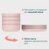 Набор детской посуды Chicco Set Pappa 12 м+ Рожевий (16201.15) изображение 3