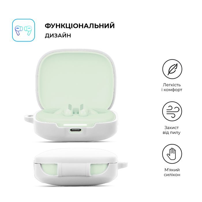 Чохол для навушників Armorstandart Hang Case для Xiaomi Redmi Buds 6 Black (ARM83390) зображення 2