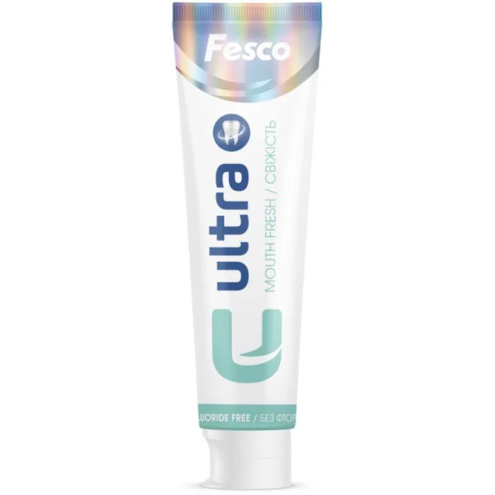 Зубна паста Fesco Ultra Mouth Fresh Свіжість 100 мл (4820204701987)