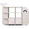 Детский стеллаж Mealux Bubbles White (KD-E057 White)