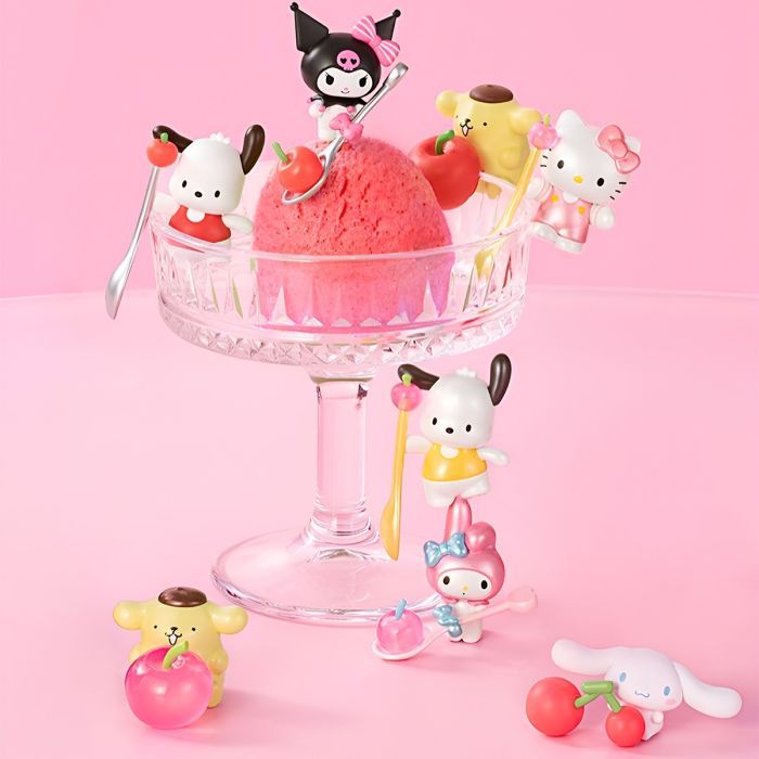 Фигурка Pop Top сюрприз Hello Kitty и друзья Вишенки (24MQD-007) изображение 5