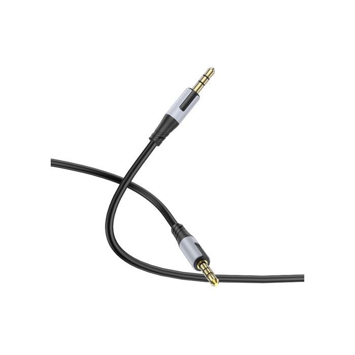 Кабель мультимедійний 3.5mm M to 3.5mm M 1.0m black BOROFONE (BL19/JB) зображення 4