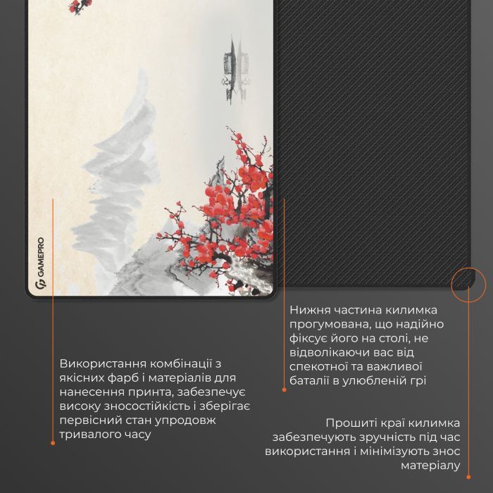 Килимок для мишки GamePro MP275W Black (MP275W) зображення 8