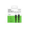 Дата кабель USB-C to USB-C 3.0m 240W black Belkin (CAB025HQ3MBK) зображення 2