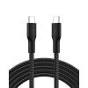 Дата кабель USB-C to USB-C 3.0m 240W black Belkin (CAB025HQ3MBK)