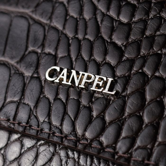 Сумка Canpellini Из натуральной кожи Коричневая (21547) изображение 11