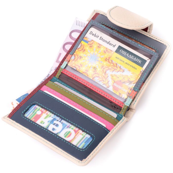 Гаманець ST Leather Білий (19455) зображення 7