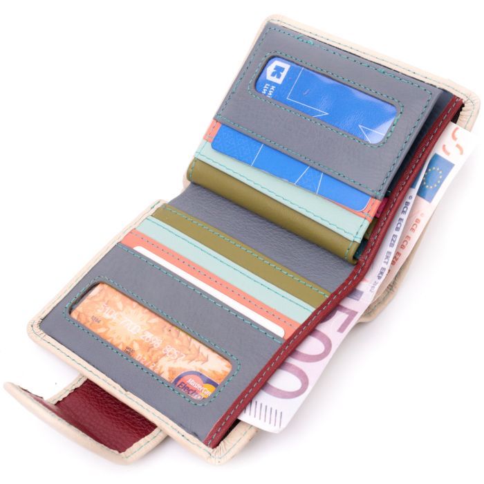 Гаманець ST Leather Білий (19455) зображення 8