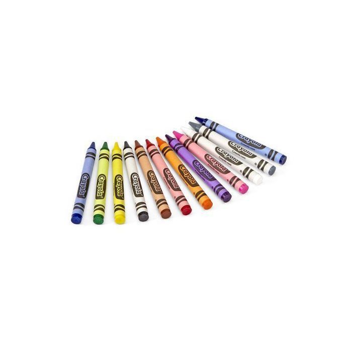Карандаши цветные Crayola воскові, 120 шт зі стругачкою (52-6920) изображение 2