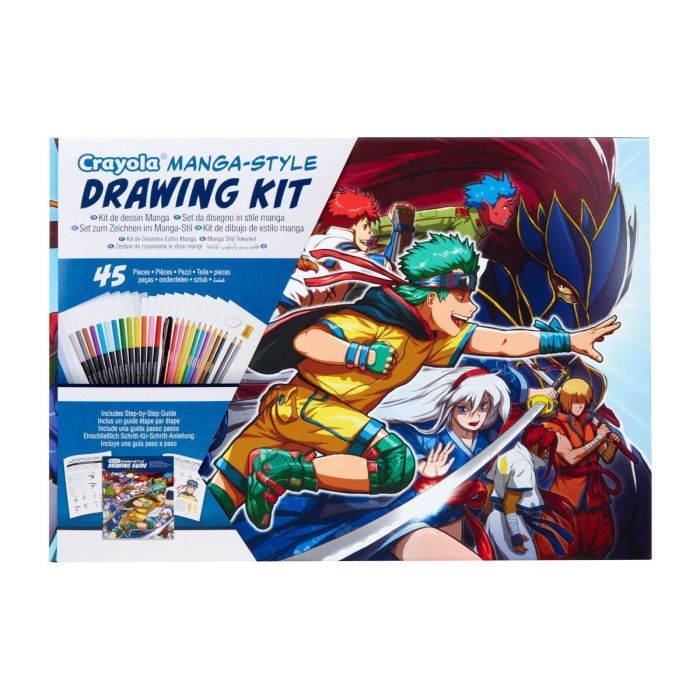 Набір для творчості Crayola Аніме та манга набір для малювання (04-2938)