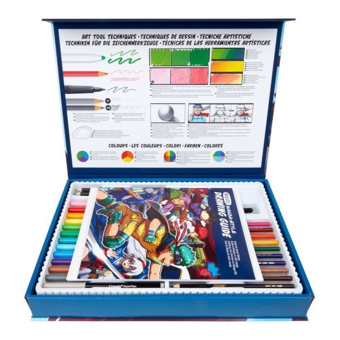 Набір для творчості Crayola Аніме та манга набір для малювання (04-2938) зображення 5