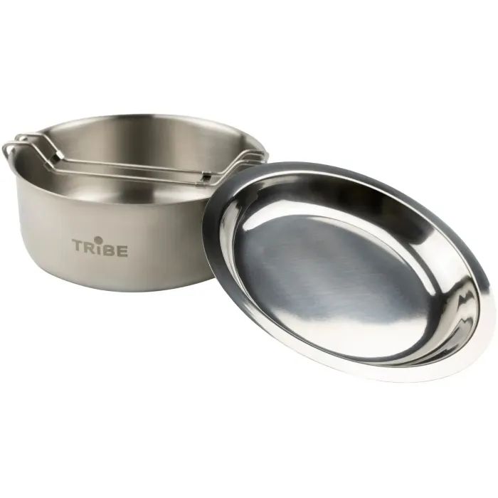 Набор туристической посуды Tribe Tourist Set 1,2 л сталевий (T-FG-0008-metal) изображение 3