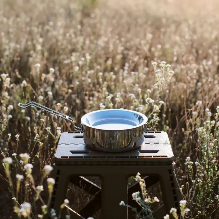 Набор туристической посуды Tribe Tourist Set 1,2 л сталевий (T-FG-0008-metal) изображение 8