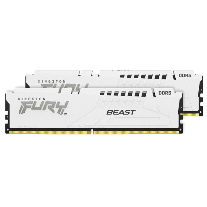 Модуль памяти для компьютера DDR5 32GB (2x16GB) 6000 MHz Beast White Kingston Fury (ex.HyperX) (KF560C36BWE2K2-32) изображение 2