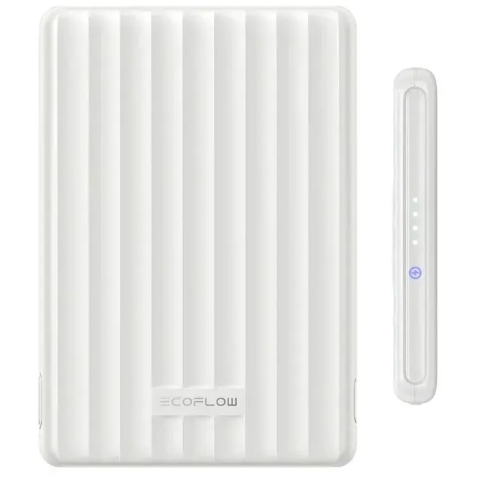 Батарея универсальная EcoFlow RAPID Mag Power Bank 5000mAh white (EF-RAPIDQI1-5K-W-EU) изображение 2