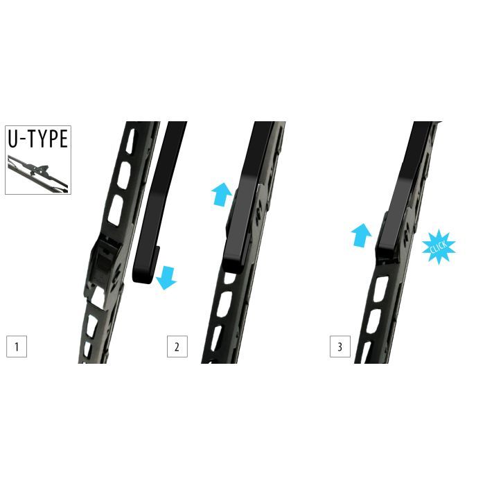 Щетка стеклоочистителя OXIMO каркасна 325 mm / 13 (WUS325) изображение 4