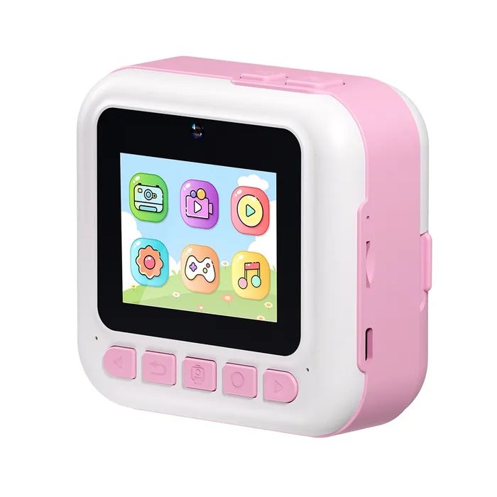 Детский фотоаппарат ColorWay с функцией мгновенной печати (Pink) (CW-PHP01P) изображение 4