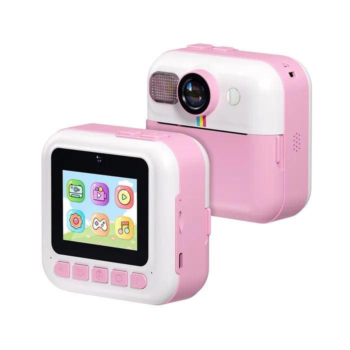 Детский фотоаппарат ColorWay с функцией мгновенной печати (Pink) (CW-PHP01P) изображение 5