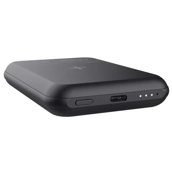 Батарея універсальна Trust 5000mAh Magnetic, USB-C, MagSafe, 15W, black (24877_TRUST)