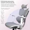 Крісло ігрове Sihoo Xallking X5C Mesh Grey (X5FC-N101) зображення 10