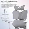 Крісло ігрове Sihoo Xallking X5C Mesh Grey (X5FC-N101) зображення 7