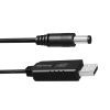 Кабель живлення USB to DC 5.5x2.5mm 9V 1.0m black ColorWay (CW-CBUD066-BK) зображення 3