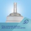 Поїльник-непроливайка Canpol babies BabiesBoo непроливайка з трубочкою і обтяжувачем, панда (56/510_whi) зображення 7