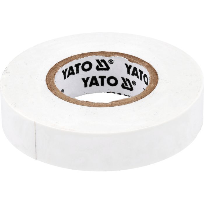 Ізоляційна стрічка Yato 15 ММ X 20 М X 0,13 ММ, біла (YT-81596)