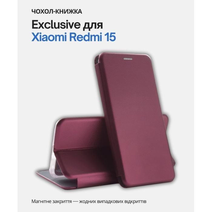 Чехол для мобильного телефона BeCover Exclusive Xiaomi Redmi 15 Black (713909) изображение 6