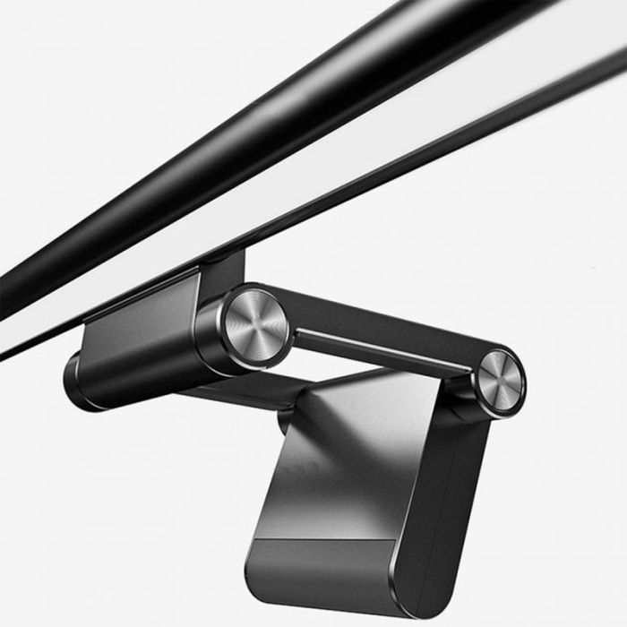 Baseus Lampada Da Scrivania A Sospensione USB Asimmetrica - Luce Per Monitor, Design Moderno, Nero