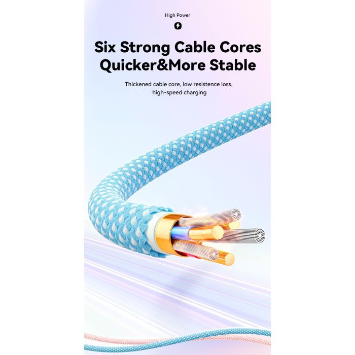 Дата кабель USB-C to Lightning 1.0m 20W pink Essager (EXCTL-WL04-P) изображение 8