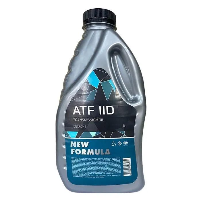 Трансмиссионное масло NEW FORMULA ATF IID 1л ПЕТ (0,8кг) (NF197733)