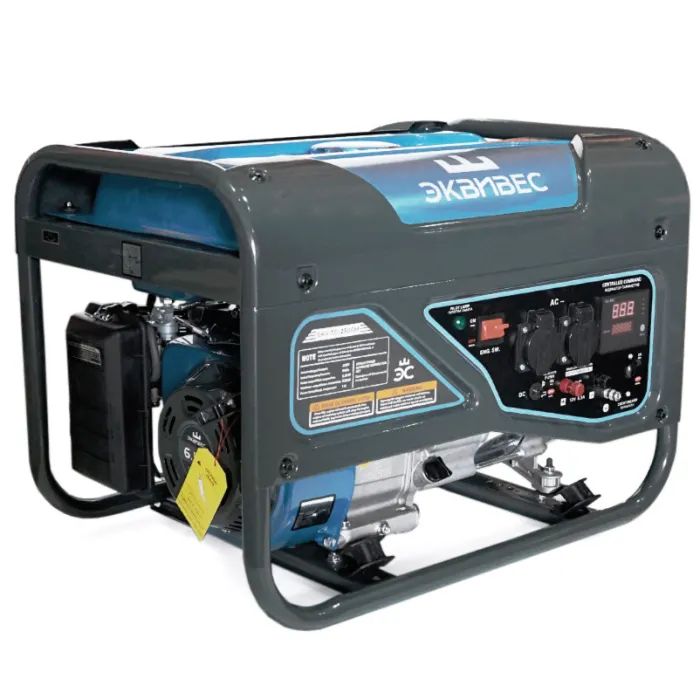 Генератор Еквівес EKV-TG-2500M 2kW (2,2 KVA) 220V, 50Hz,15л (EKV-TG-2500М)
