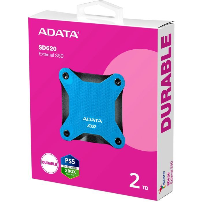 Накопитель SSD USB 3.2 2TB SD620 ADATA (SD620-2TCBL) изображение 6